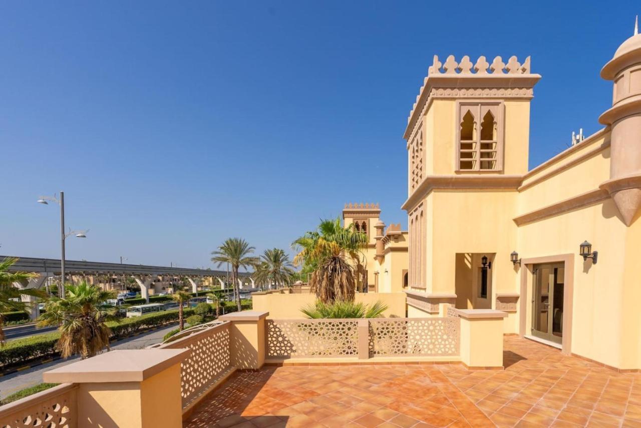 Cozy 4Br Maid Villa At Canal Cove Palm Jumeirah Dubai Exteriör bild