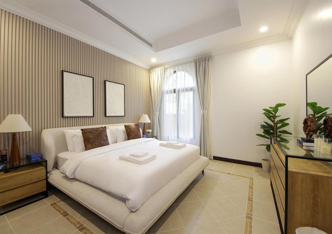 Cozy 4Br Maid Villa At Canal Cove Palm Jumeirah Dubai Exteriör bild